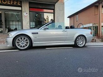 bmw m3 3.2 cabio e46 *iscritta asi*tagliandata*