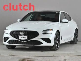 2022 genesis g70 3.3t sport w/ apple carplay, heated front seats