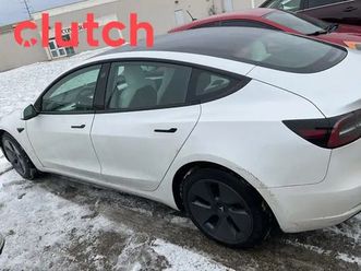 2021 tesla model 3 standard range w/ nav, heated front seats, re