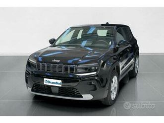 jeep avenger benzina avenger tech &sky 1.2 100cv