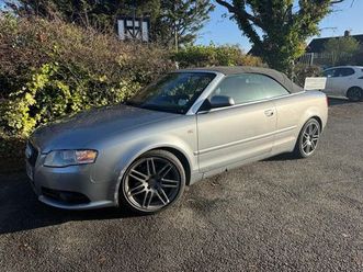 audi a4 cabriolet 2.0 tfsi final edition convertible 2dr petrol multitronic (199 g/km, 197 bh