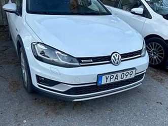 volkswagen golf alltrack 1.8 tsi 4motion alltrack 180hk drag + värmare