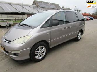 toyota previa 2.4 vvt-i sol 6 personen ,clima automaat nieuw