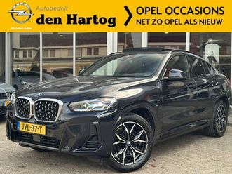 bmw x4 xdrive20i high executive laser/panorama dak/trekhaak/carbon black.