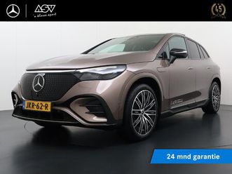 mercedes-benz eqe suv 300 amg line 91 kwh accu | panorama - schuifdak | digital light | trekhaak wegklapbaar | 360° camera | memorystoelen | burmester 3d surrou