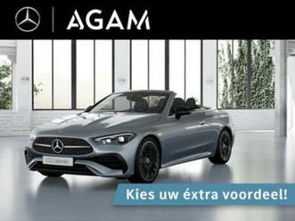 mercedes-benz cle cabriolet 200 amg line — mercedes-benz — marktplaats