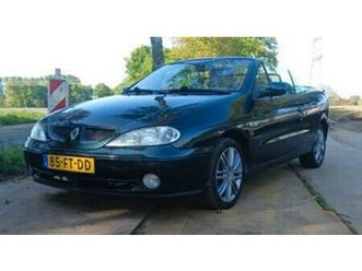 renault mégane 2.0 16v ide cabriolet 2000 groen — renault — marktplaats