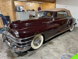 1948 chrysler new yorker convertible—99,464 mi—online auction bid now!