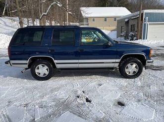 1997 gmc yukon slt 4x4 - very clean western truck