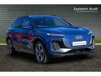 audi q6 e-tron 225kw performance 100kwh s line 5dr auto