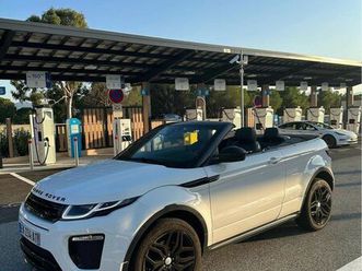 range rover évoque cabriolet