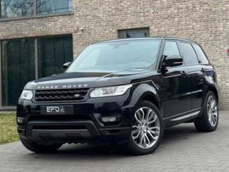 ② range rover sport 3.0 tdv6 | 2015 | 125 000 km | euro 6 — land rover — 2ememain