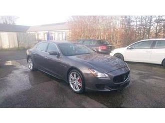 ② maserati quattroporte 3000cc v6 q4 gps bt auto 167000 km — maserati — 2ememain