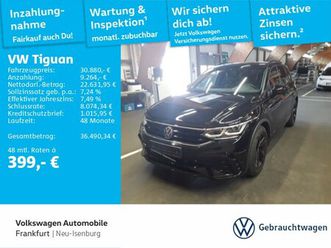 tiguan 2.0 tdi dsg r-line navi led-matrix-scheinwerfer dab+ sitzheizung