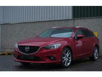 ② mazda 6 2.2 skyactiv-d sports-line| full option |175pk | eu6 — mazda — 2ememain