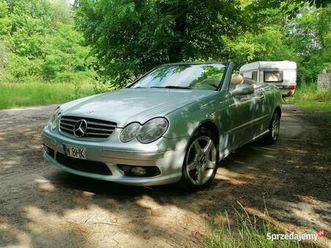 piękny mercedes clk 500 cabrio niski przebieg warszawa - sprzedajemy.pl
