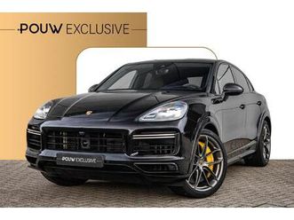 porsche cayenne coupé 4.0 turbo s e-hybrid 680pk | lightweight sport package carbon | achterasbesturing | head-up display | soh 85%