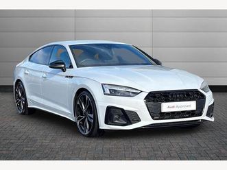 audi a5 sportback 40 tfsi 204 black edition 5dr s tronic