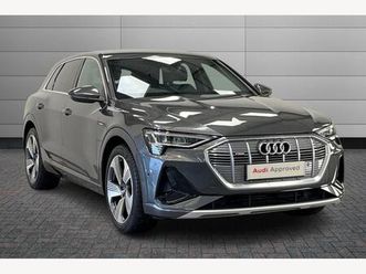audi e-tron s 300kw 55 quattro 95kwh s line 5dr auto
