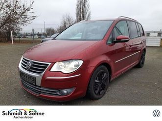volkswagen touran 1.4 tsi highline dsg nur händler! leder