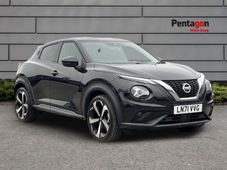 used nissan juke 2021 1.0 dig t tekna suv 5dr petrol manual euro 6 (s/s) (114 ps)