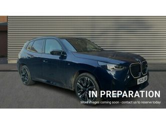 bmw x3 x3 xdrive m50 5dr auto