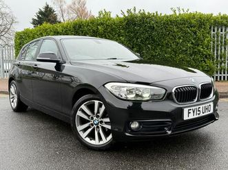2015 bmw 1 series 1.6 118i sport (136bhp) 5d auto