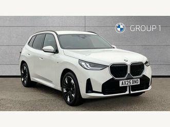 bmw x3 xdrive 30e m sport 5dr auto