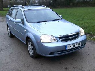 2010 chevrolet lacetti 1.6 estate - mot january 2027 - fsh - 1 owner - only 78,000 miles