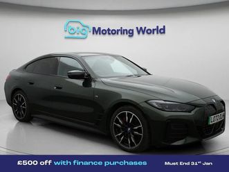 bmw i4 m50 83.9kwh gran coupe 5dr electric auto 4wd (544 ps) £500 towards your finance depo hatchback 2022, 16996 miles, £31000 - 33050261 - exchangeandmart.co.