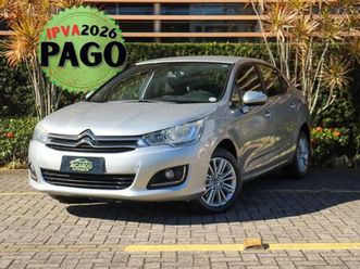 citroen c4 lounge 1.6 16v thp flex origine auto