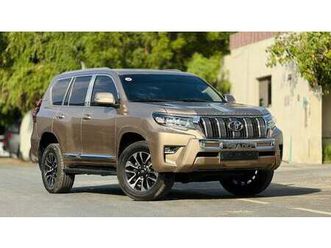 toyota prado modified to 2023 model | parking sensors | back camera | 2.7l petrol | auto | lhd | rear headrest lc