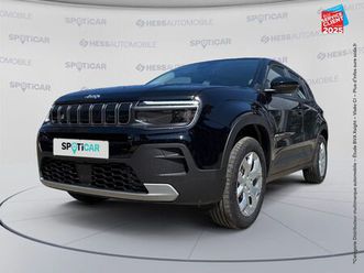 jeep avenger 1.2 turbo t3 110ch mhev altitude bvr6 ehybrid d'occasion - hess automobile