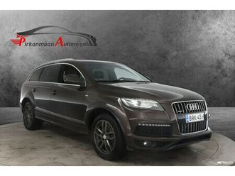 3,0 v6 tdi quattro tiptronic-autom. 7-ist. // panorama / bose / s-line ulko / koukku / sähköpenkit / ym.