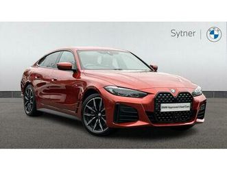 bmw 4 series gran coupe 420i m sport gran coupe 2.0 5dr