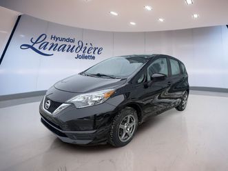 nissan versa note 2018 sv cvt aut camera air sieges chauffant 28988 km