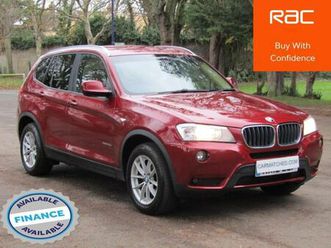 bmw x3 xdrive 2.0d automatic 4x4 - 2 owners - new mot - almost fsh - huge spec