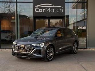 ② audi q8 e-tron 55 quattro s-line - acc | hud | keyless — audi — 2ememain