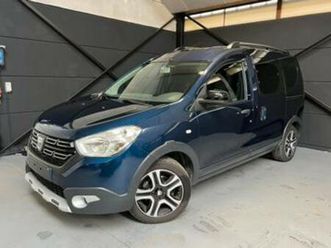 ② dacia dokker stepway 1.2i, bj2018, 55.000km, keuring vvk — dacia — 2ememain
