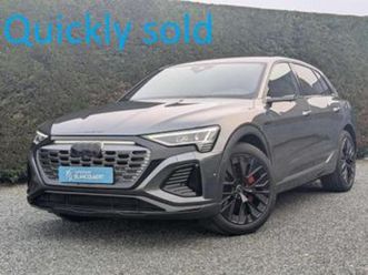 ② audi q8 e-tron !verkocht!- 2x s-line - editon - black style — audi — 2ememain