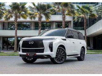 infiniti qx80 qx80 autograph | 7,834 p.m | 0% downpayment | agency warranty!