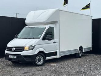 2021 volkswagen crafter 2.0 tdi startline cr35 low floor luton chassis cab diesel manual