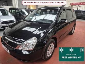 kia sedona wheelchair accessible 2.2 crdi 1 5dr diesel