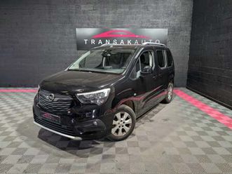 opel combo life l2h1 1.2 110 ch start / boîtier ethanol homologué