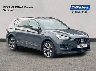 2022 (22) - tarraco 1.5 tsi evo fr sport 5dr estate