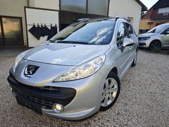 peugeot 207 sw 1.6 vti premium el.ablak és tükör. klíma. panoráma tető. ködlámpa! friss vezérlés csere!