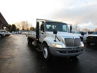 2015 international 4300lp flatbed 24ft