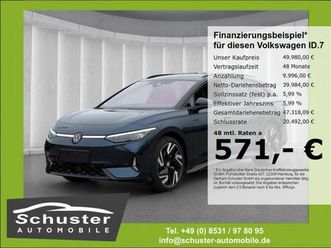 volkswagen id.7 tourer gtx 4mot*ahk 360°kam head-up dcc 21*