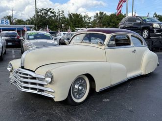 1948 pontiac silver streak steamliner