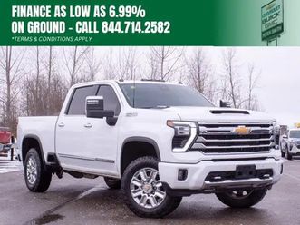 2024 chevrolet silverado 2500hd high country - heated leather